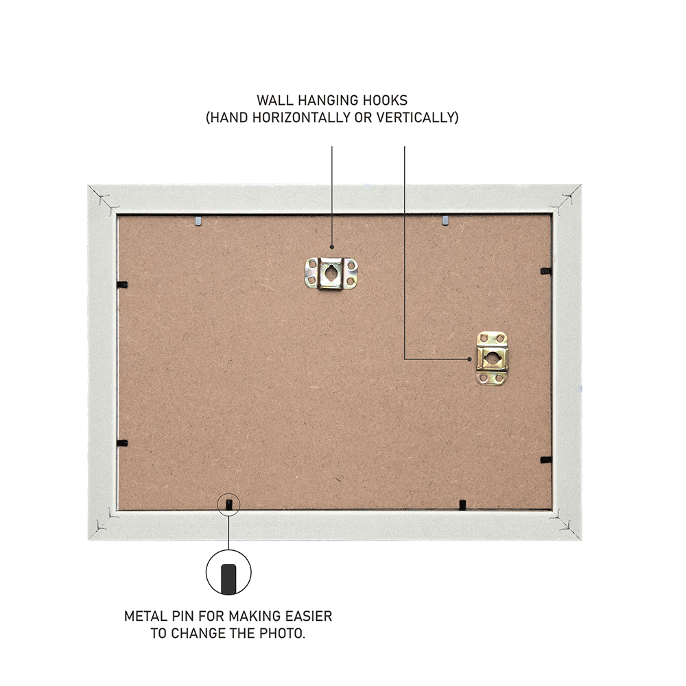 Abstrat Geomatric Pattern - Walls Mounting Photo Frame - Including Picture