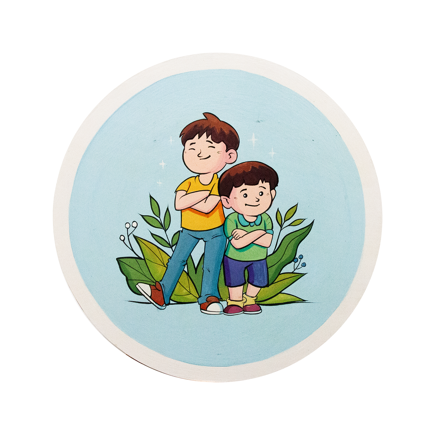 Hand Painted Wall Art - Friends - Home Decor