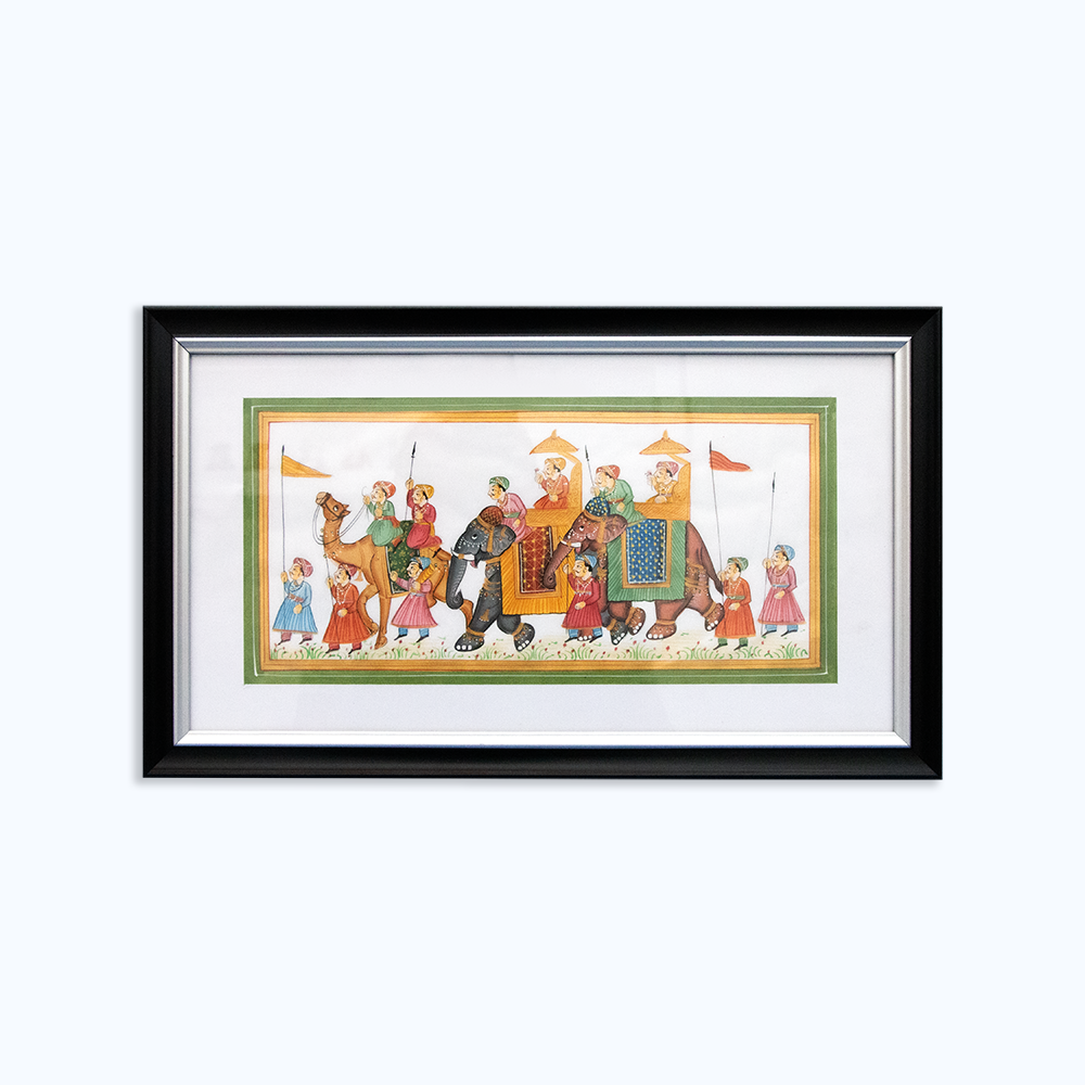 Rajsthani Pichwai Art of City tour of Udaipur royal princely state