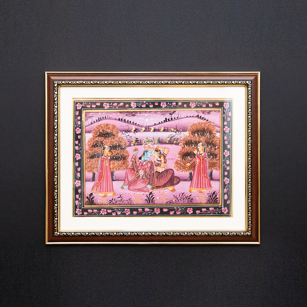 Beautiful Original Pichwai Painting of Radha-Krishna