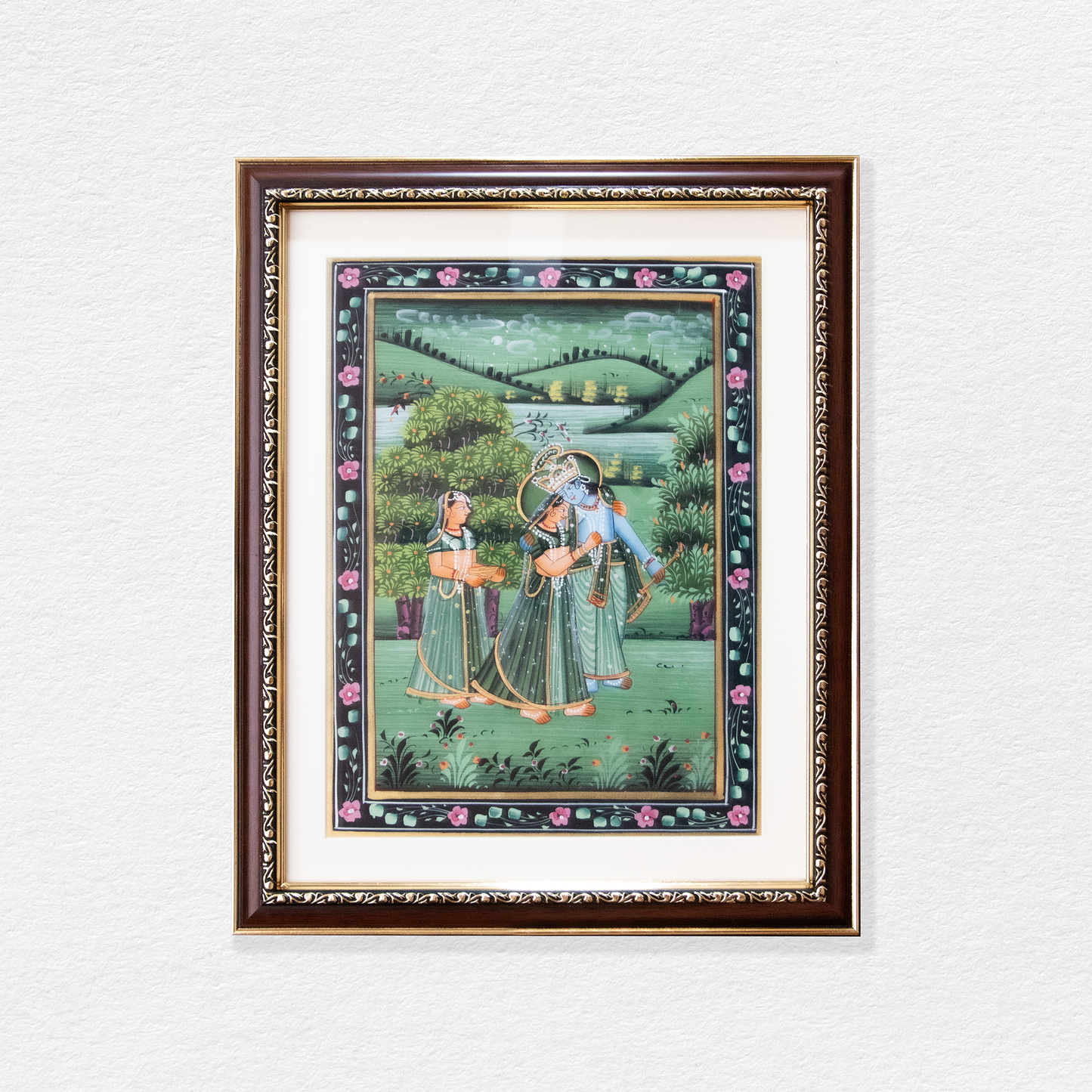 Beautiful Origal Pichwai Painting of Radha-Krishna