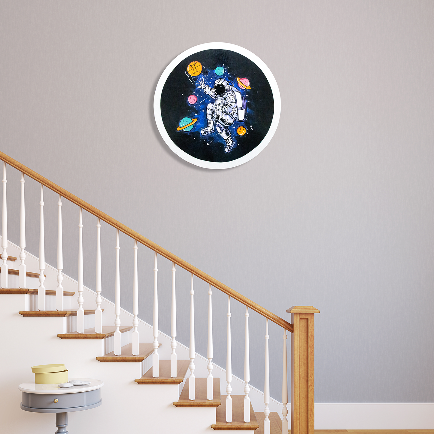 Hand Painted Wall Art - Galaxy / Space - Home Decor - Office Decor
