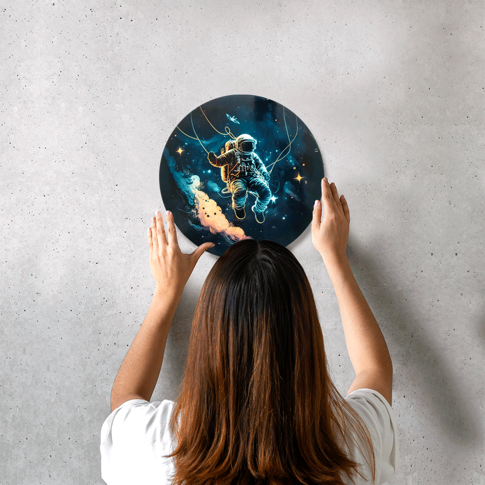 Wall Painting - Digital Wall Art - Galaxy / Space - Home Decor - Office Decor