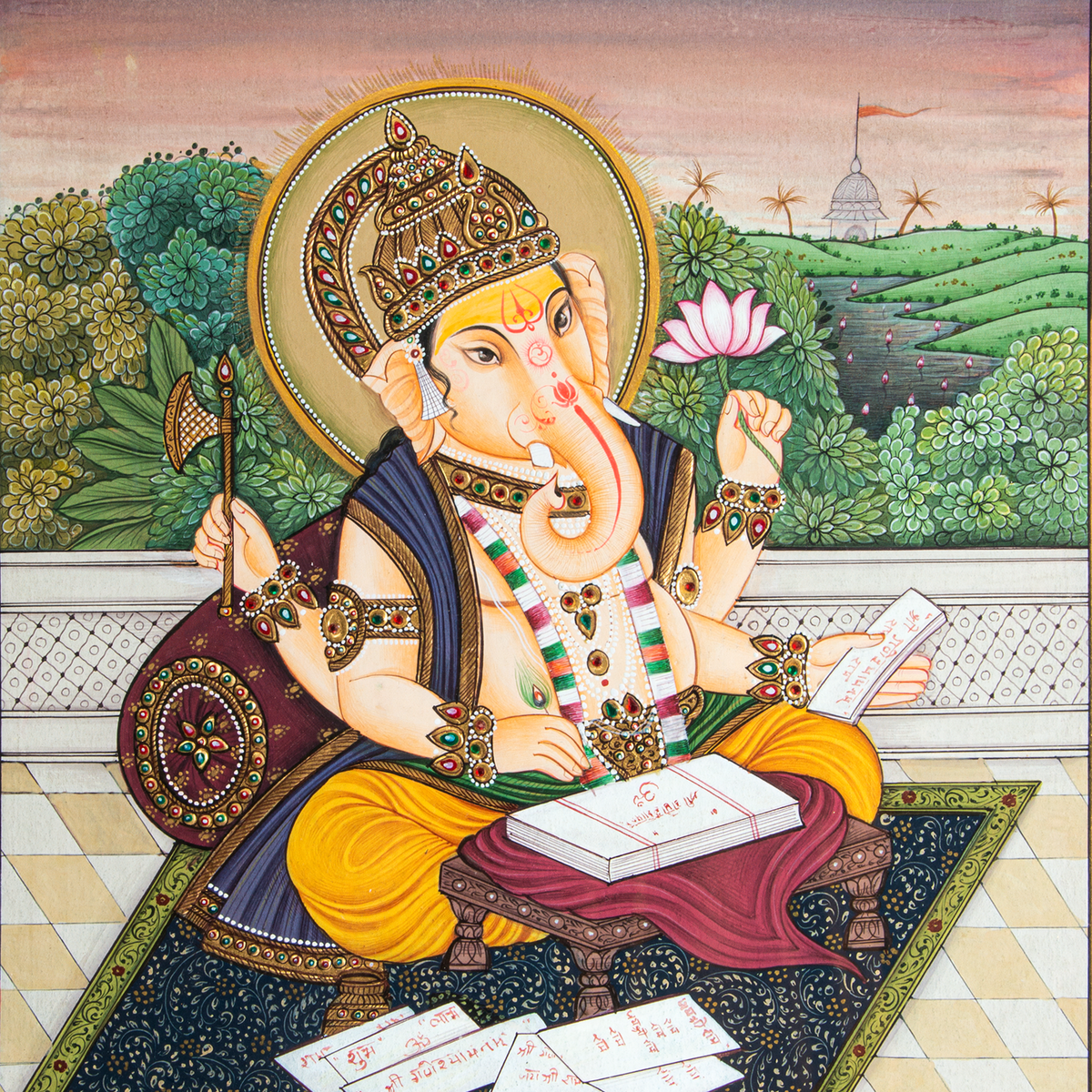 Vighnaharta Ganesha — A Divine Masterpiece