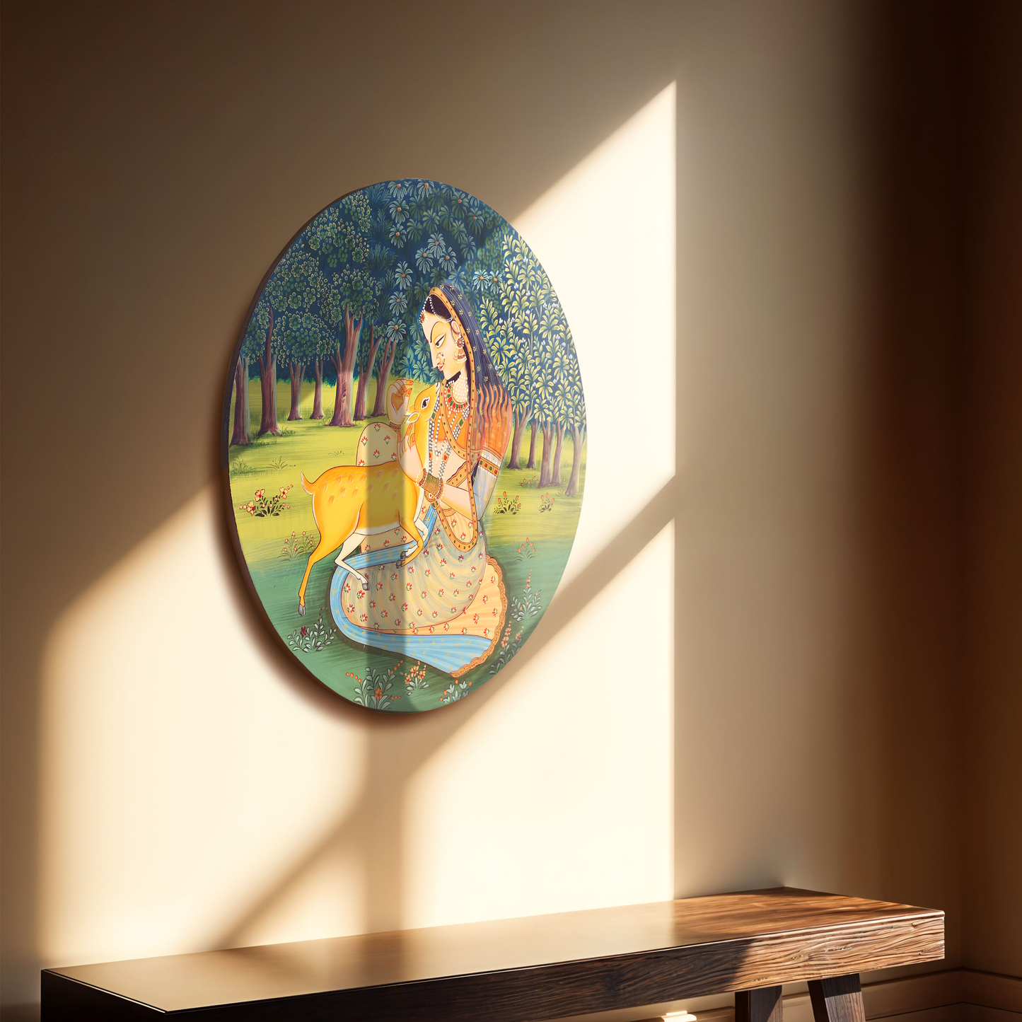 Whispers of Vrindavan - Pichwai Painting
