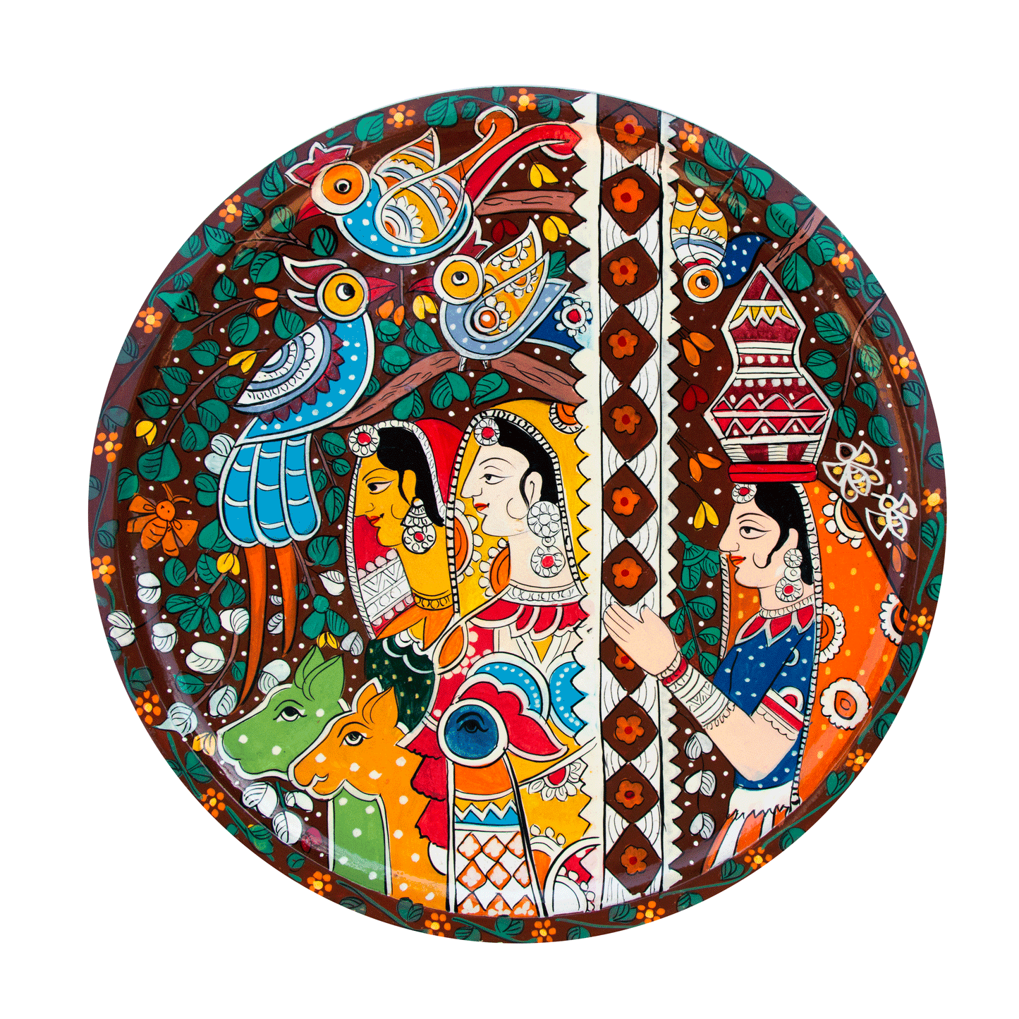 Beautiful Modern Madhubani Art